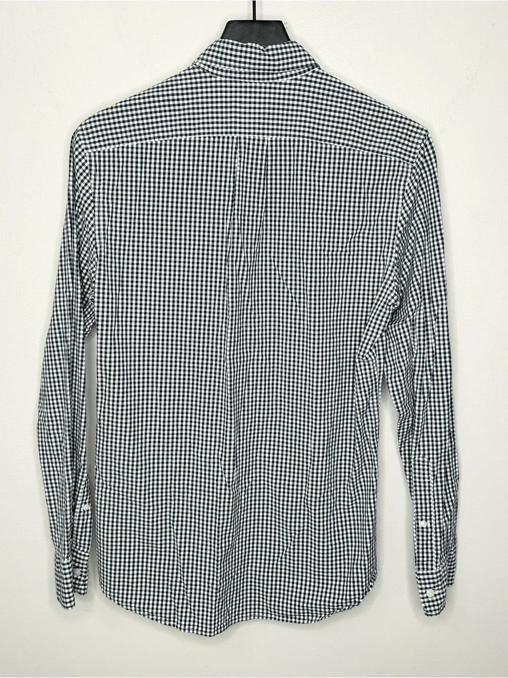 J. Crew Slim Fit Men’s Size S Checked Button Down Shirts Light Blue and Navy